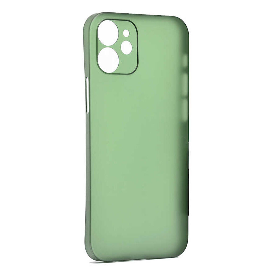 iPhone 12 Uyumlu Zore 1.Kalite PP Silikon-Yeşil