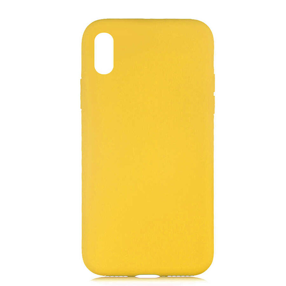 iPhone X Uyumlu Zore LSR Lansman Kapak-Sarı