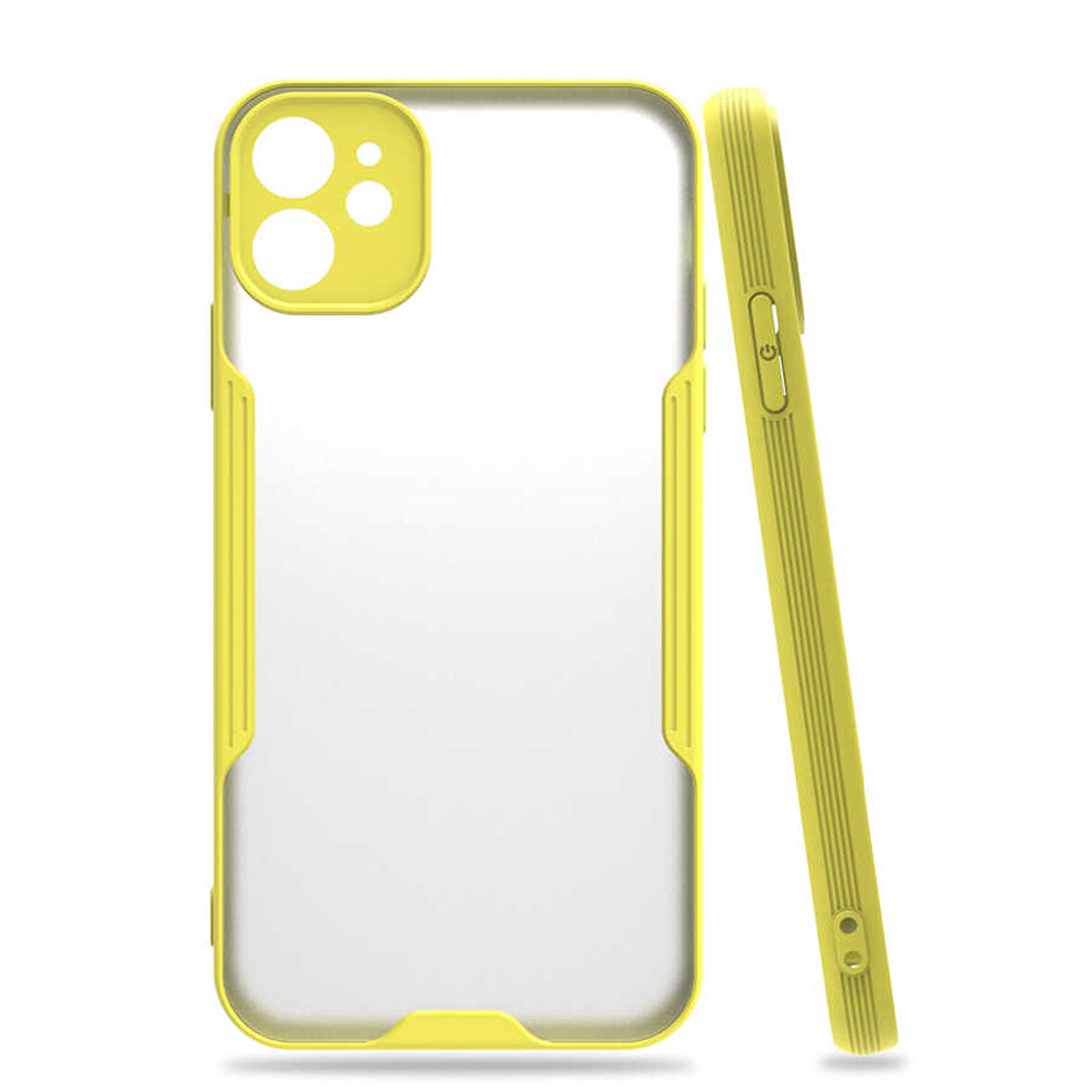 iPhone 11 Uyumlu Zore Parfe Kılıf-Sarı