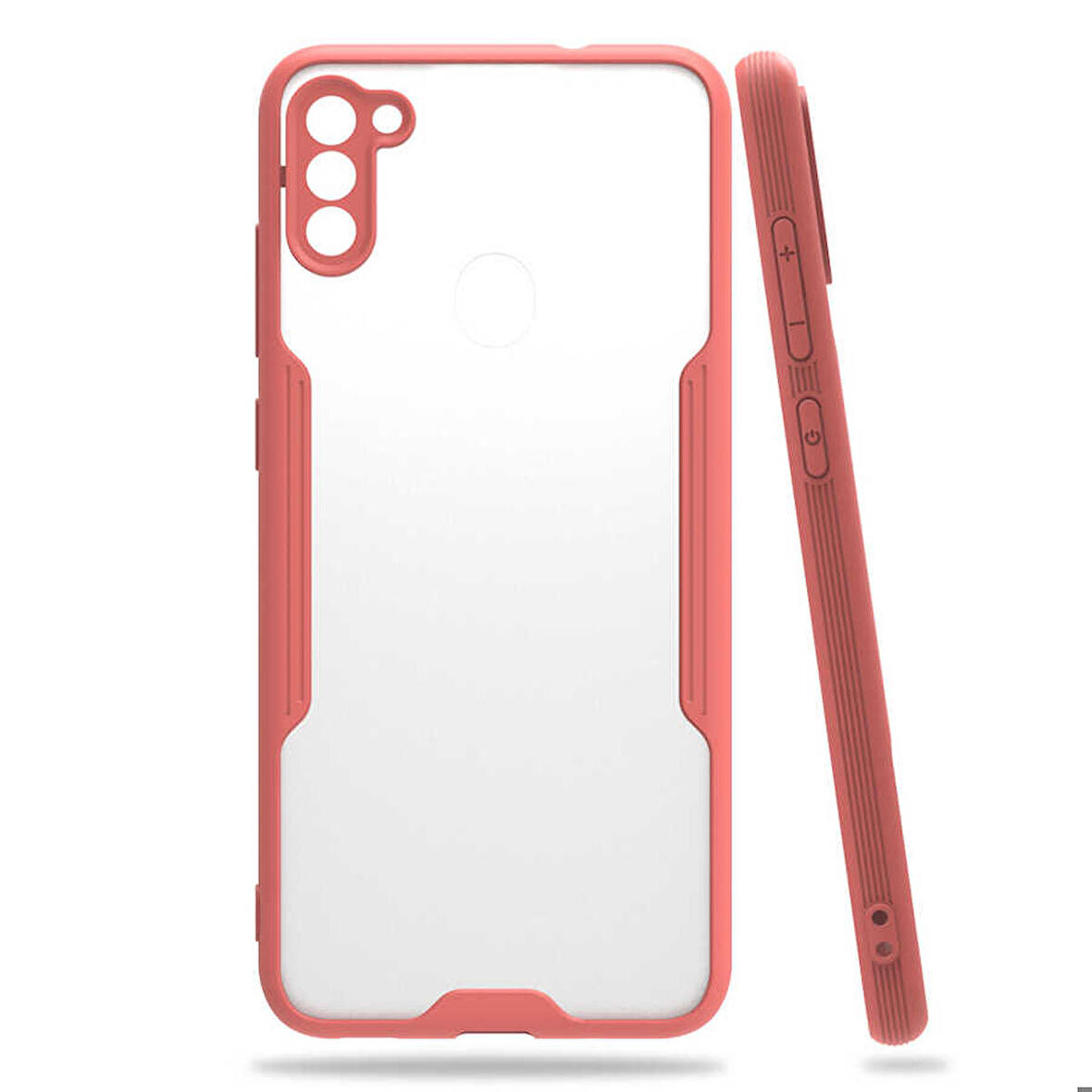 Galaxy M11 Uyumlu Zore Parfe Kapak-Pembe