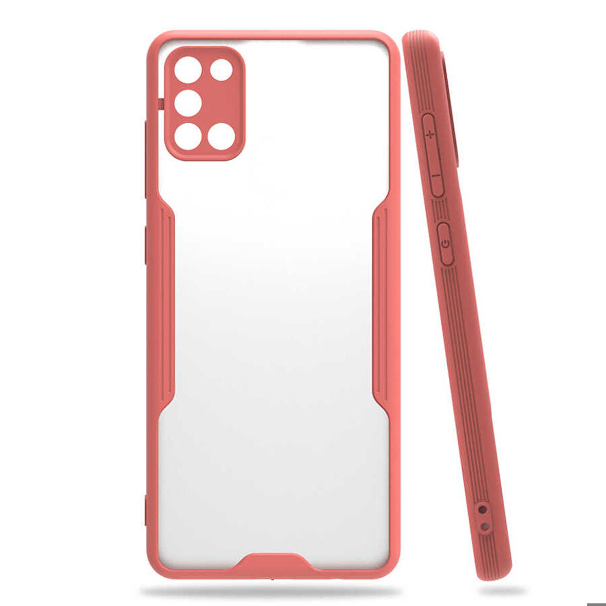 Galaxy A31 Uyumlu Zore Parfe Kapak-Pembe