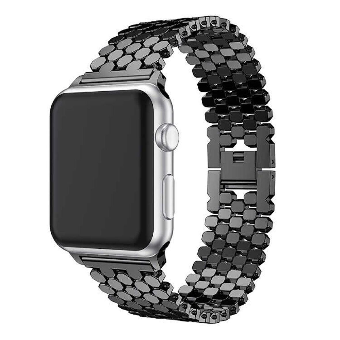 Zore Apple Watch 38mm Uyumlu KRD-30 Metal Kordon