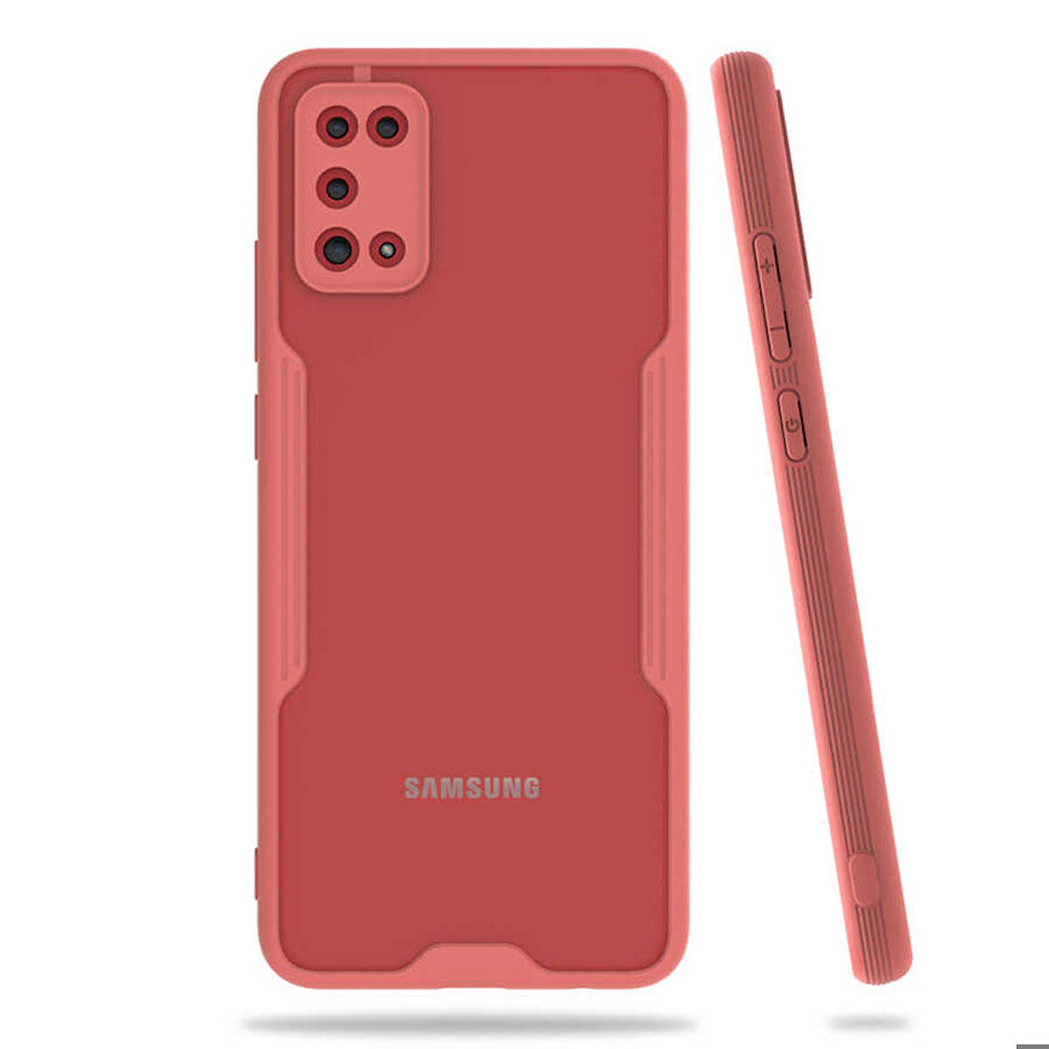 Galaxy A02S Uyumlu Zore Parfe Kapak-Pembe