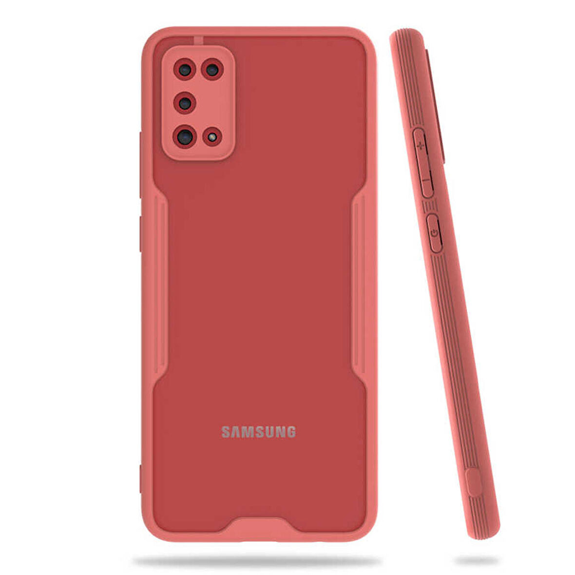 Galaxy A02S Uyumlu Zore Parfe Kapak-Pembe