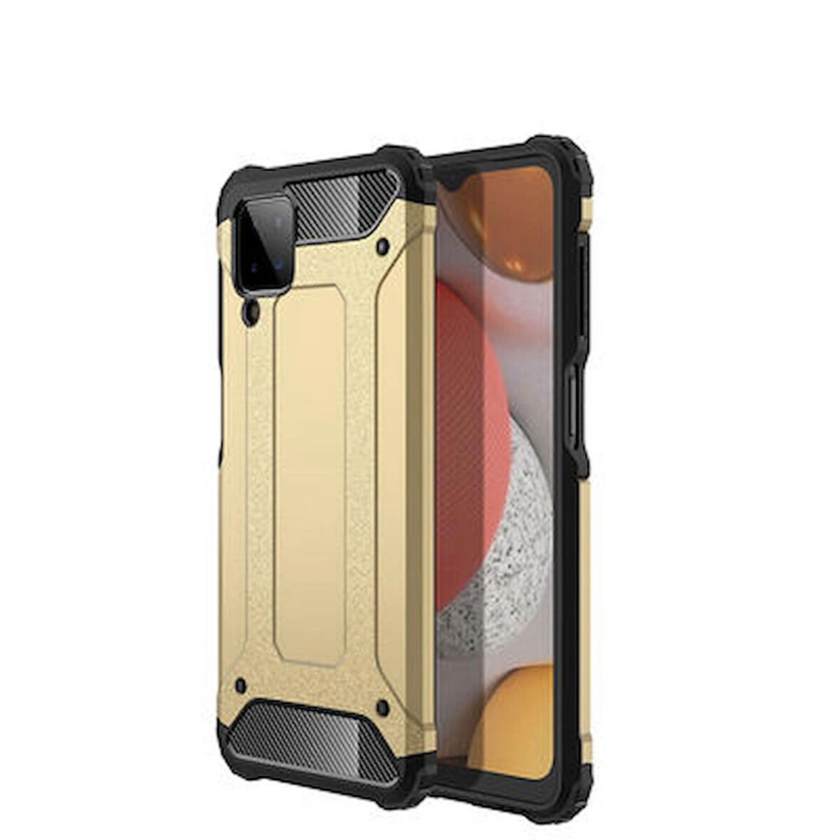 Galaxy A12 Kılıf Zore Crash Silikon Kapak