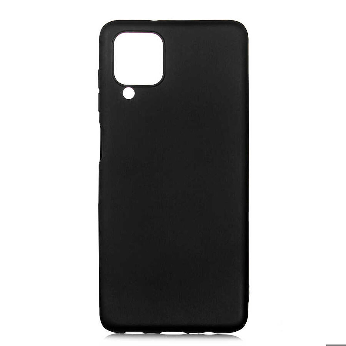 Galaxy M12 Uyumlu Zore Premier Silikon Kapak-Siyah
