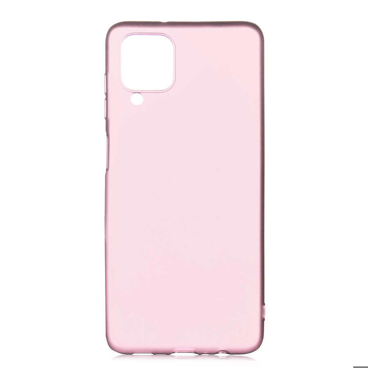Galaxy A12 Uyumlu Zore Premier Silikon Kapak-Rose Gold