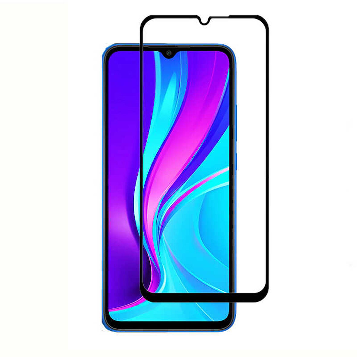 Galaxy A12 Uyumlu Zore Kenarları Kırılmaya Dayanıklı Cam Ekran Koruyucu