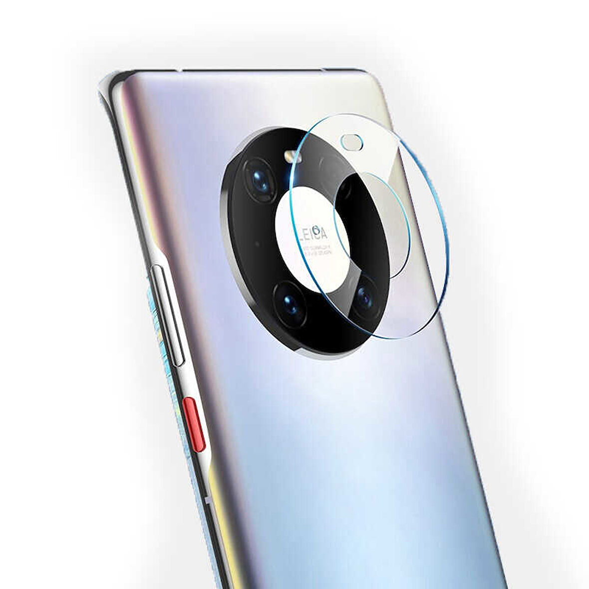 Huawei Mate 40 Pro Uyumlu Zore Kamera Koruyucu Cam Filmi-Renksiz