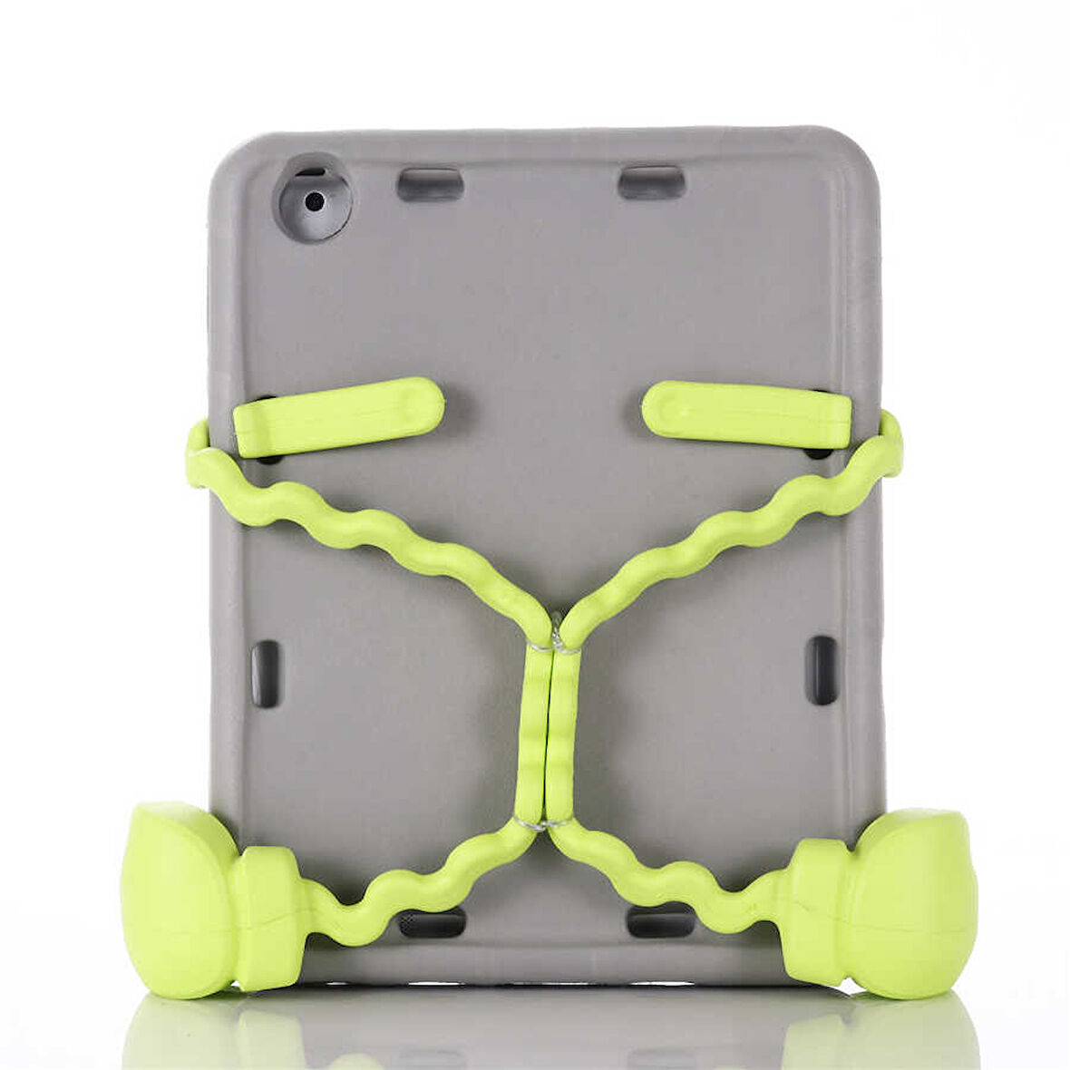 iPad 2 3 4 ​EFFX Eva Boxer Tablet Silikon - Gri