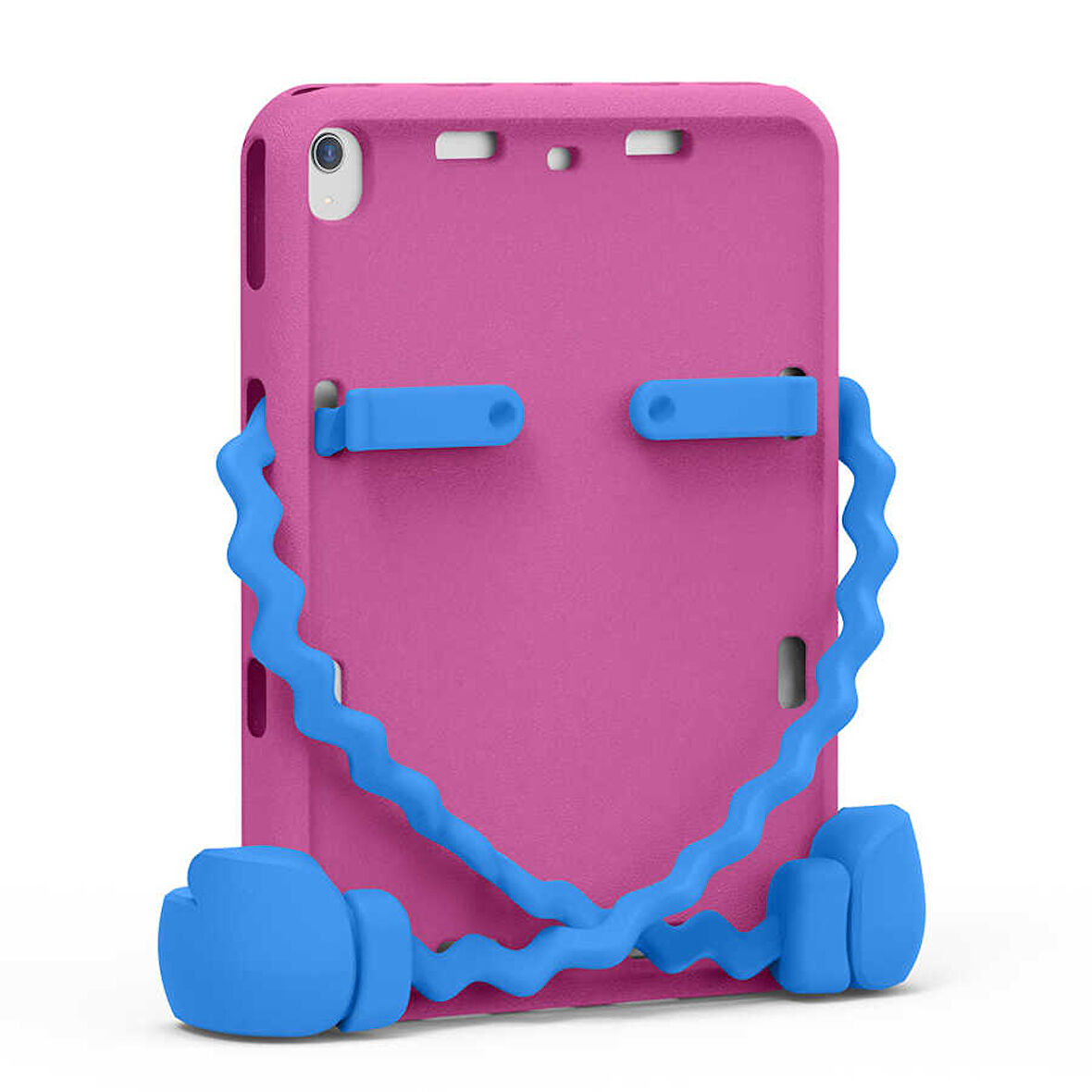 iPad Pro 10.5 (7.Nesil) ​EFFX Eva Boxer Tablet Silikon - Pembe Koyu