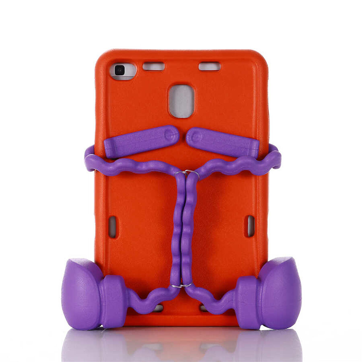 Galaxy Tab A 8.0 (2019) T290 ​FRMS Eva Boxer Tablet Silikon - Kırmızı