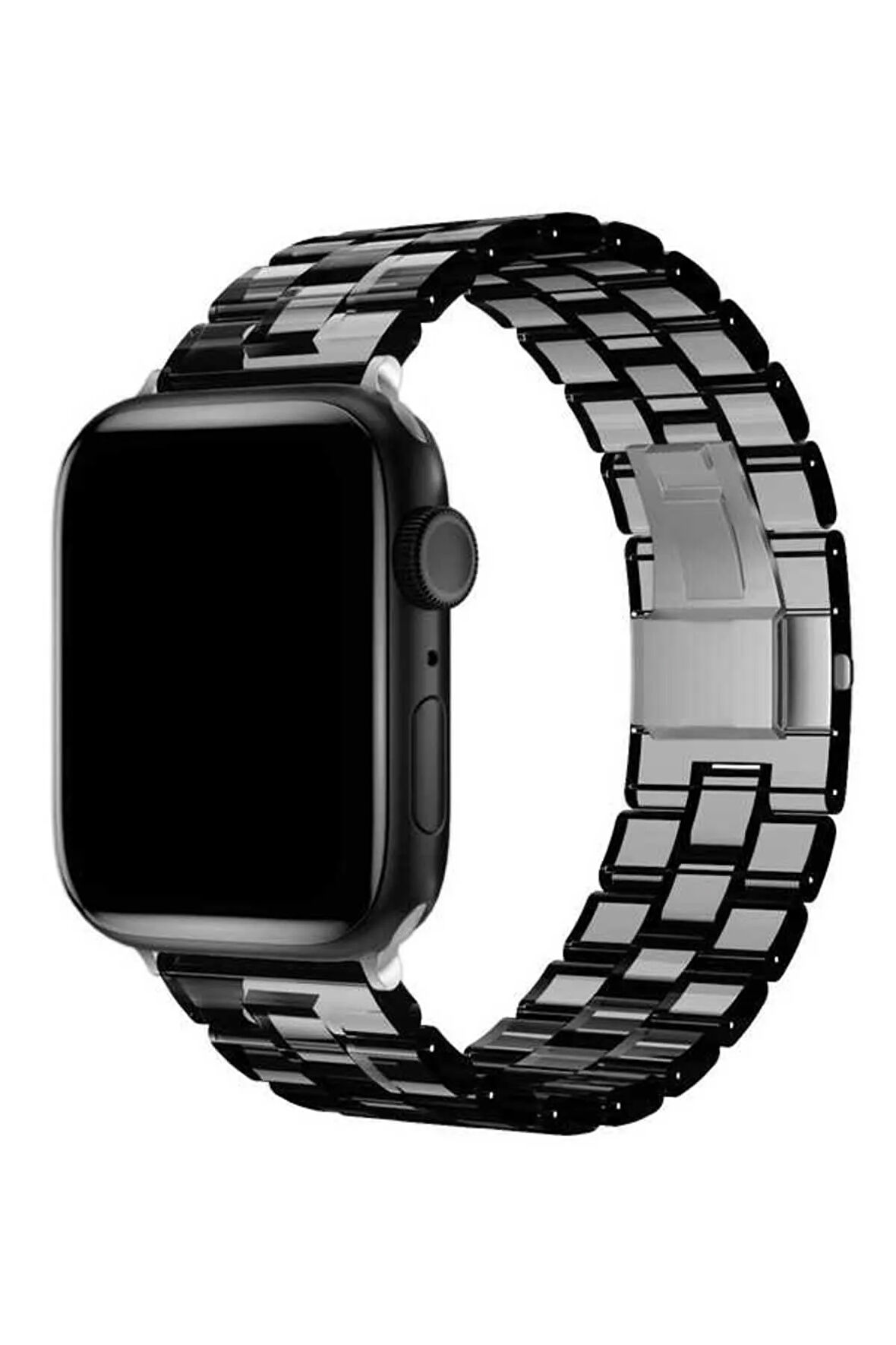 Apple Watch 38mm Uyumlu Krd-33 Kordon-siyah