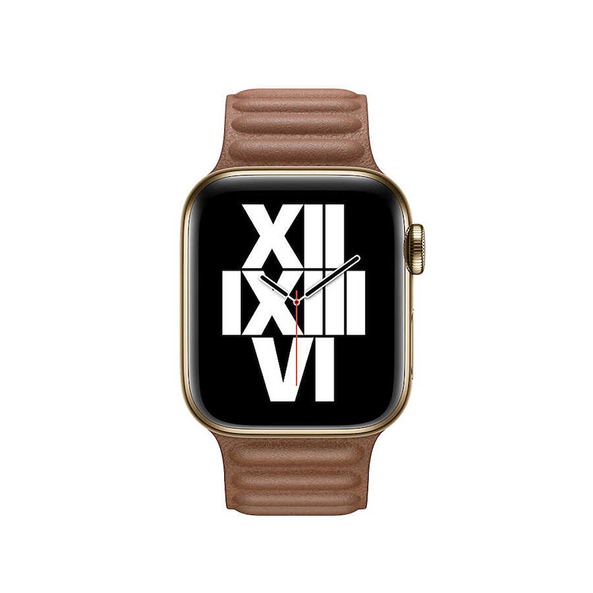 ​​​Watch 38mm Uyumlu KRD-34 Deri Zore Kordon-Kahverengi
