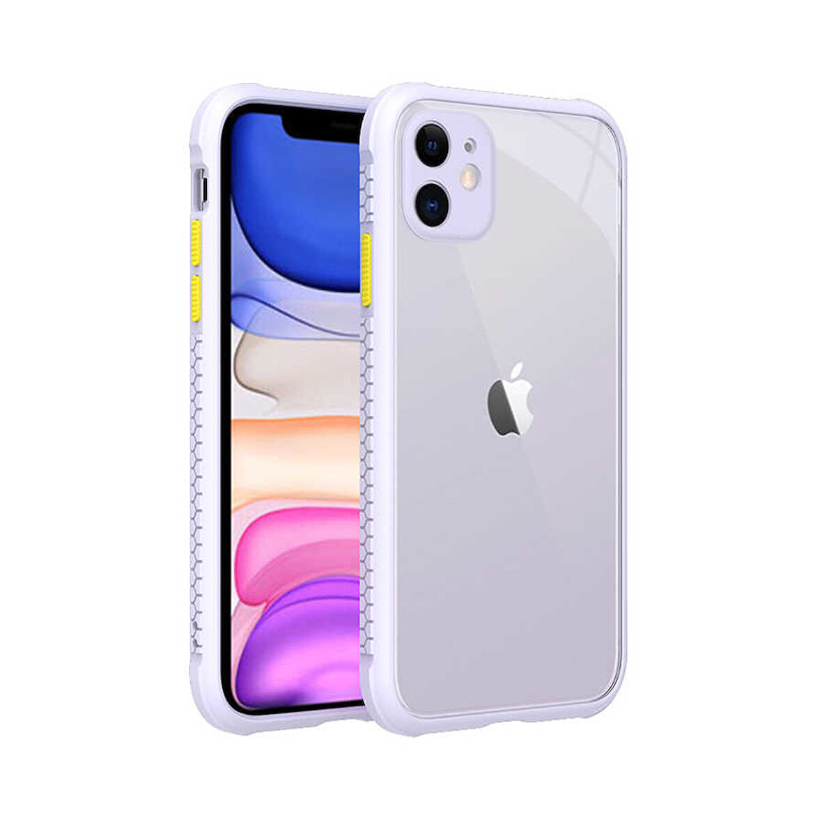 iPhone 11 Uyumlu ​​ Kaff Kılıf-Mor