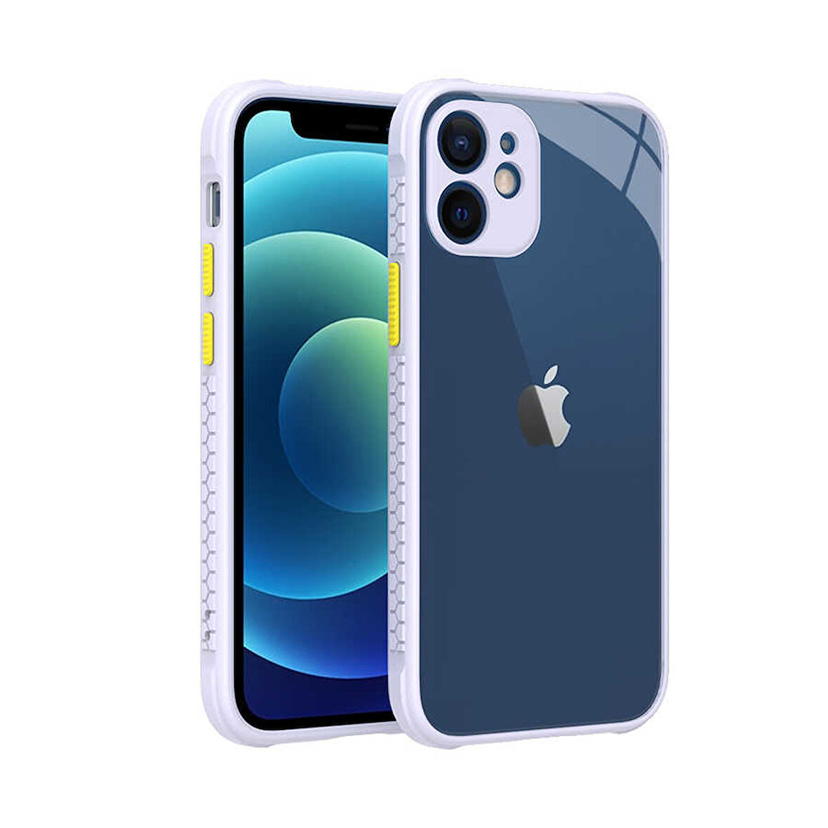 iPhone 12 Mini Uyumlu ​​ Kaff Kılıf-Mor