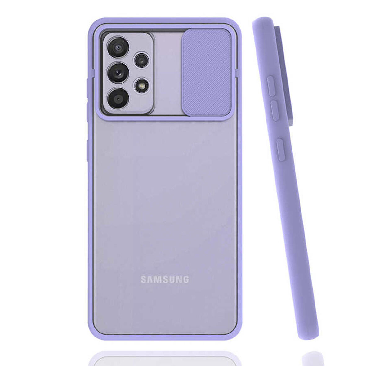 Galaxy A72 Uyumlu Zore LALTi Kapak-Lila