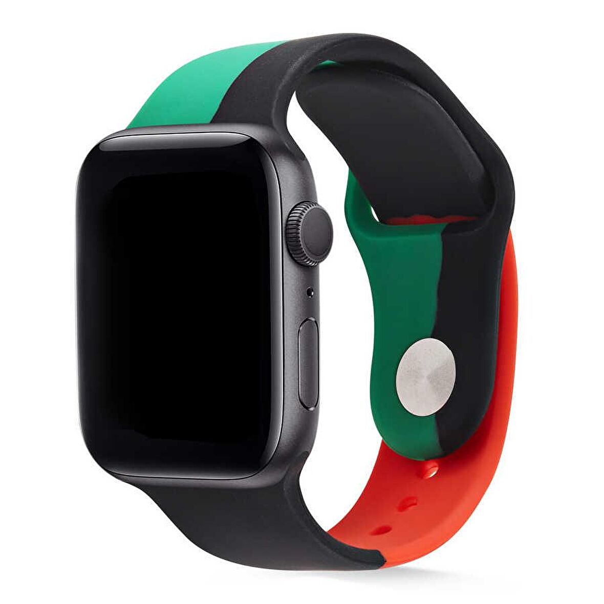 Apple Watch Uyumlu 38mm KRD-39 Silikon Kordon 