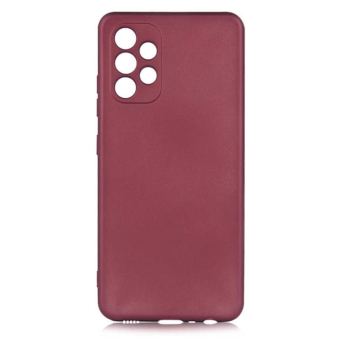 Galaxy A32 4G Uyumlu Zore Premier Silikon Kapak-Mürdüm