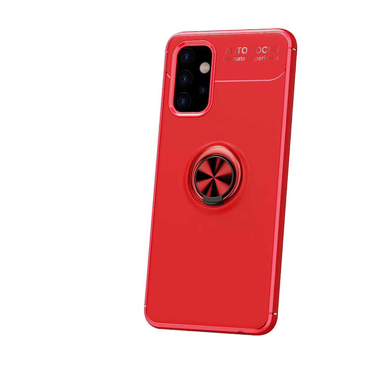 Galaxy A32 4G Uyumlu Zore Ravel Silikon Kapak-Kırmızı