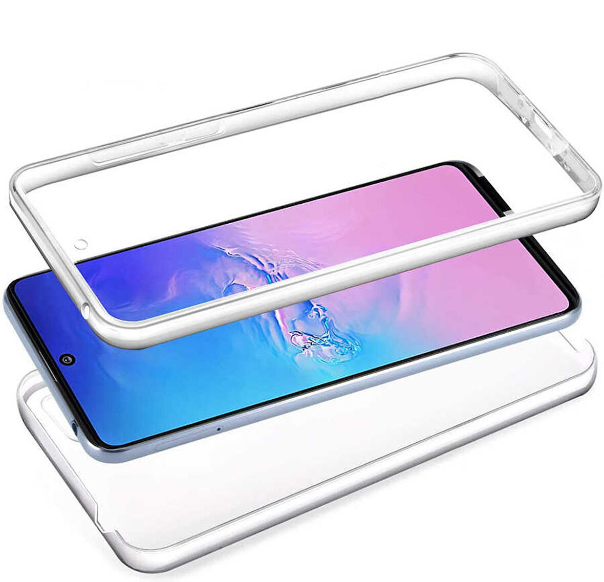 Galaxy A02S Uyumlu Zore Enjoy Kapak-Renksiz