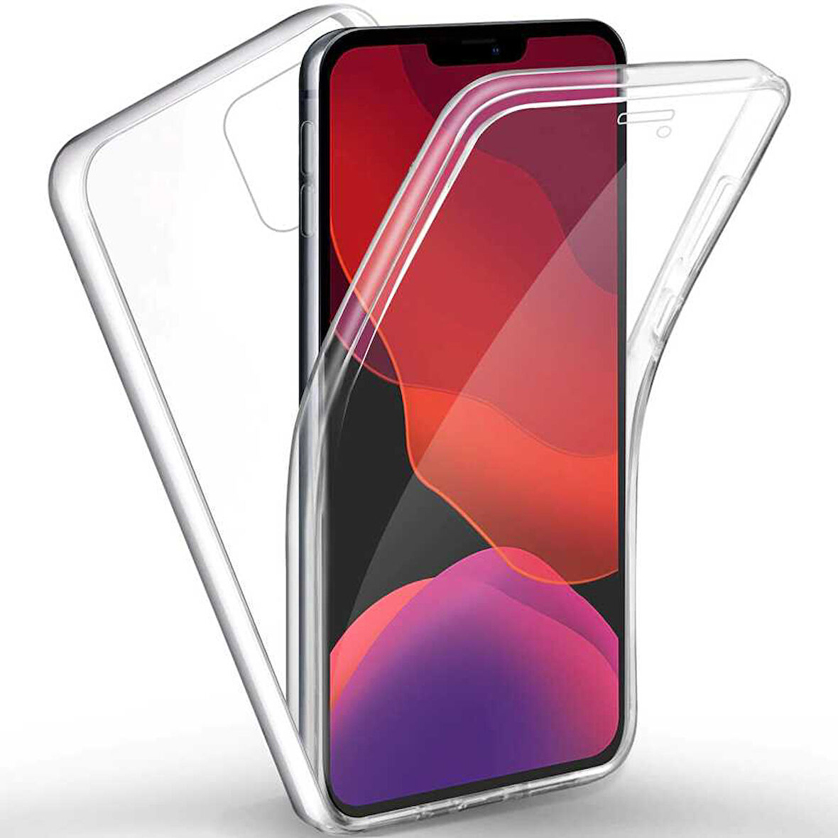 iPhone 12 Pro Uyumlu Zore Enjoy Kılıf-Renksiz