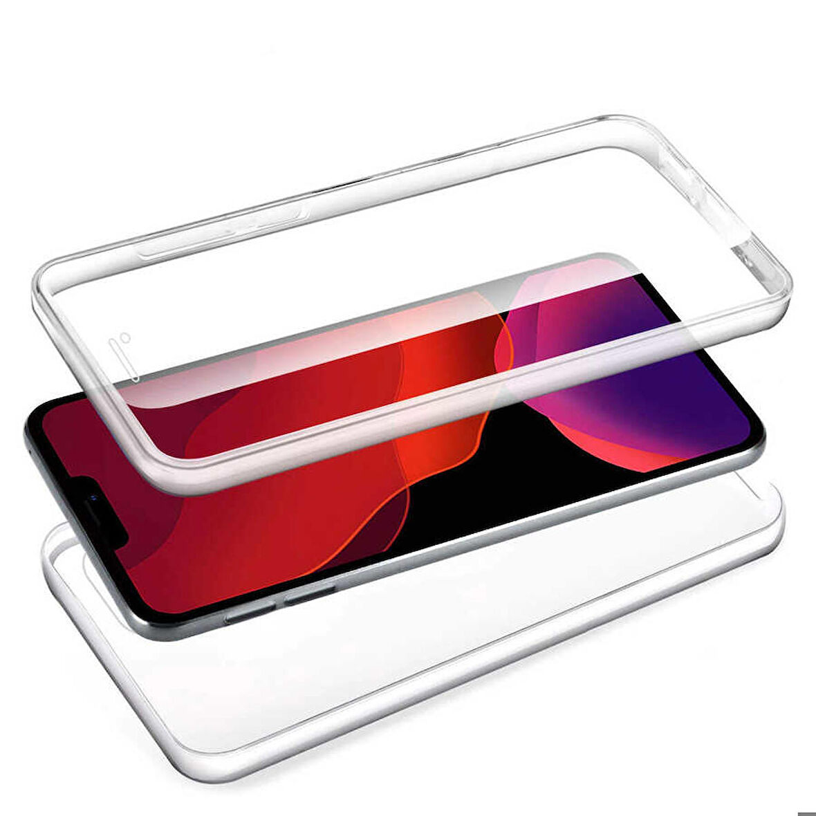 iPhone 12 Uyumlu Zore Enjoy Kapak-Renksiz