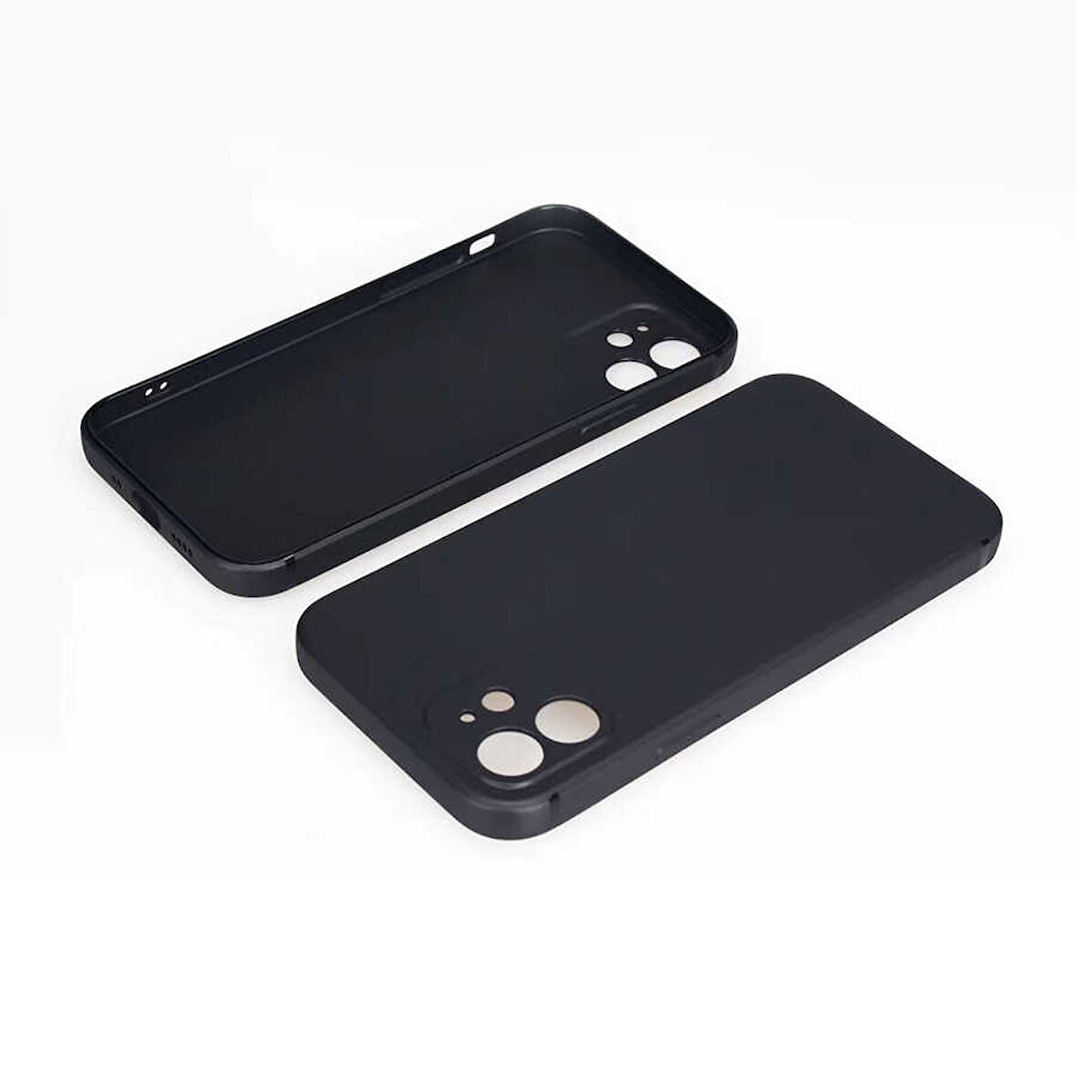 iPhone 12 Uyumlu Zore İmax Silikon-Siyah