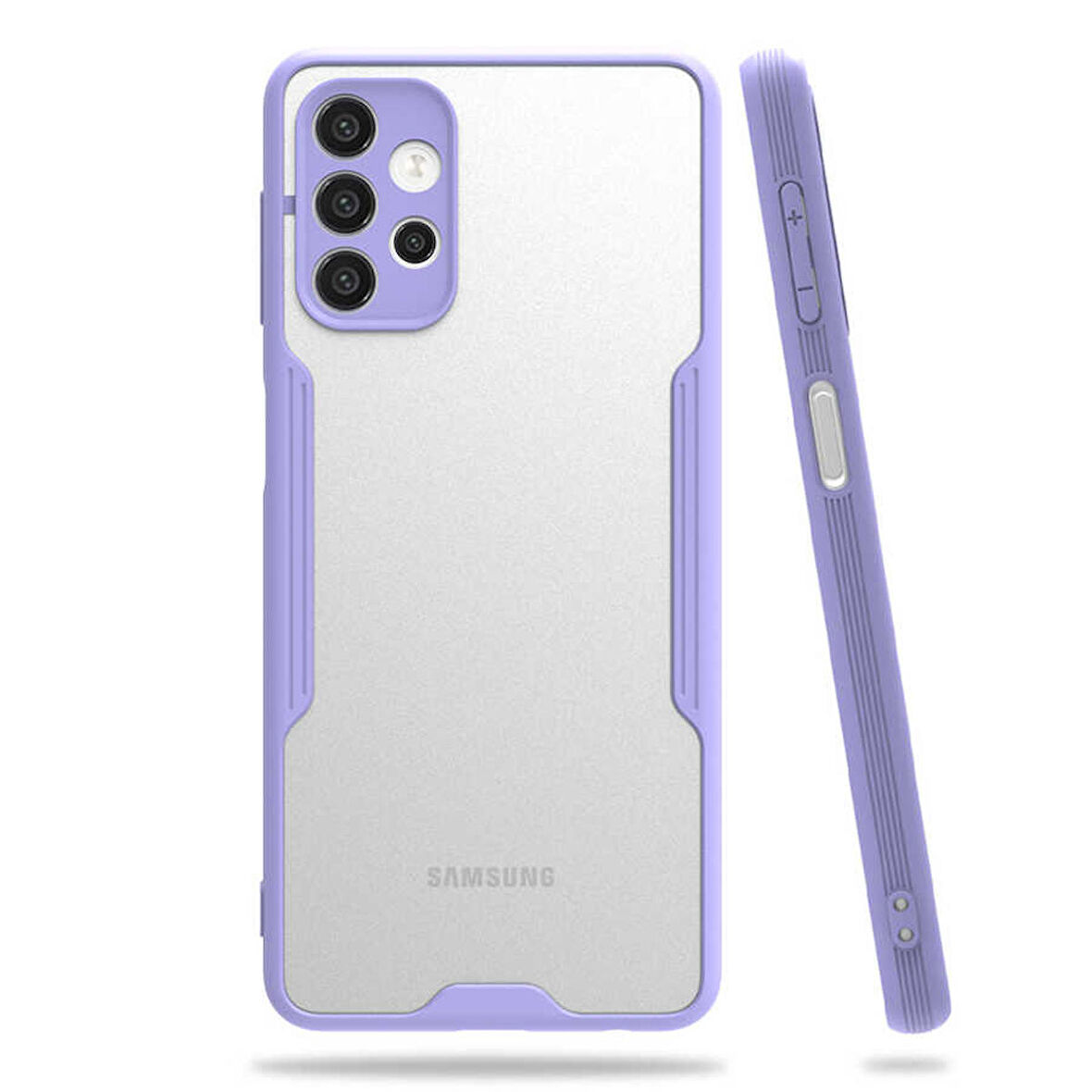 Galaxy A32 4G Uyumlu Zore Parfe Kapak-Mor
