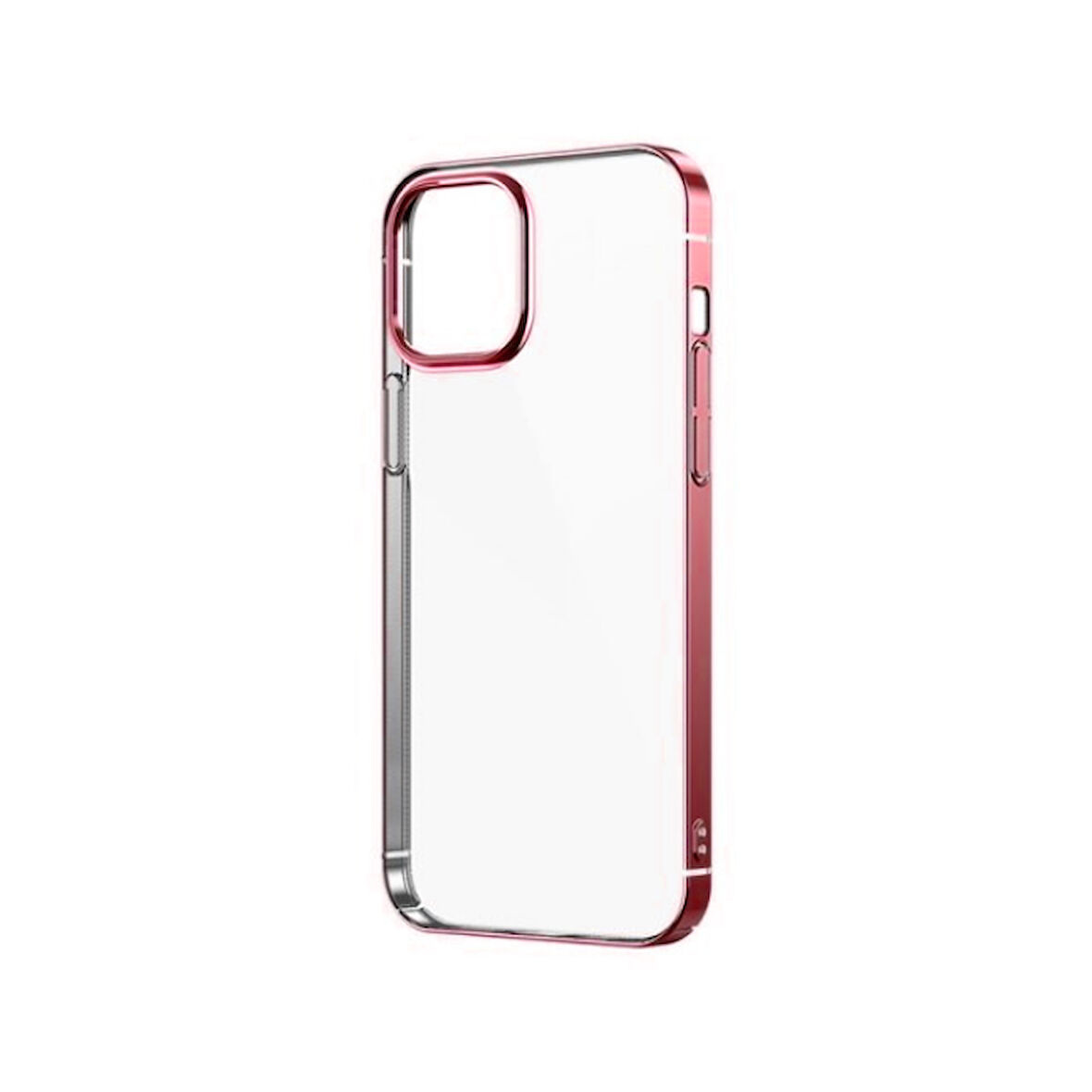 iPhone 12 Pro Max Uyumlu Zore Pixel Kılıf-Kırmızı