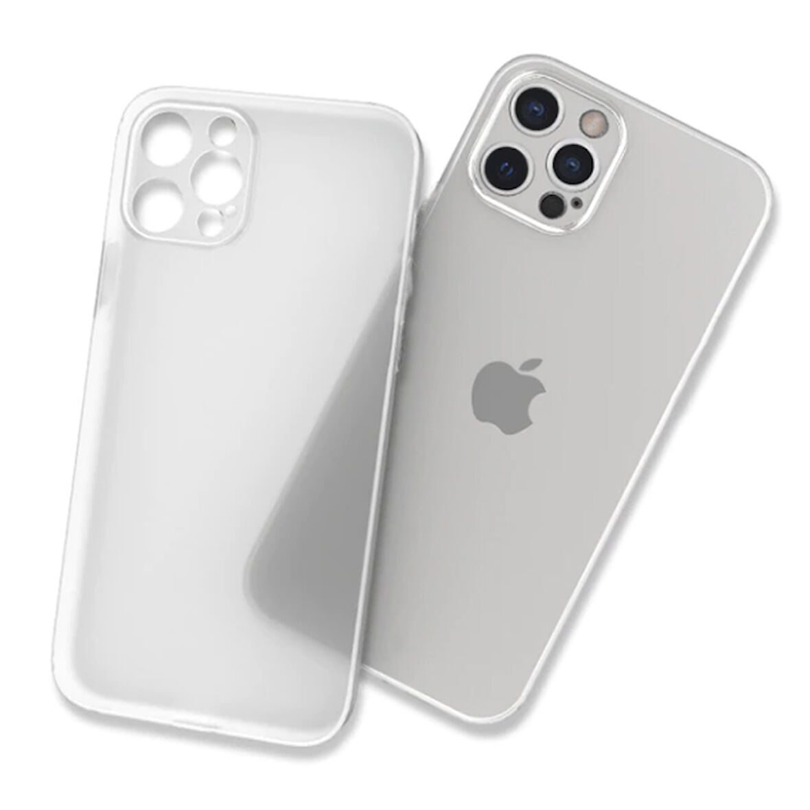 iPhone 12 Pro Uyumlu ​​ Tiny Kılıf-Renksiz
