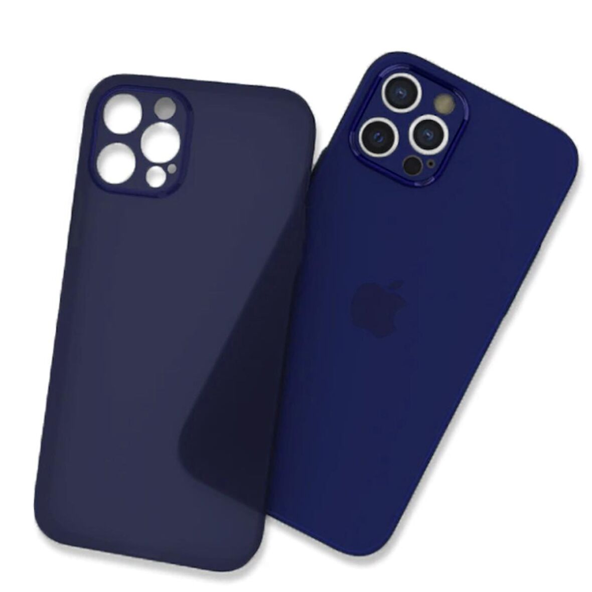 iPhone 12 Pro Max Uyumlu ​​Zore Tiny Kapak-Mavi