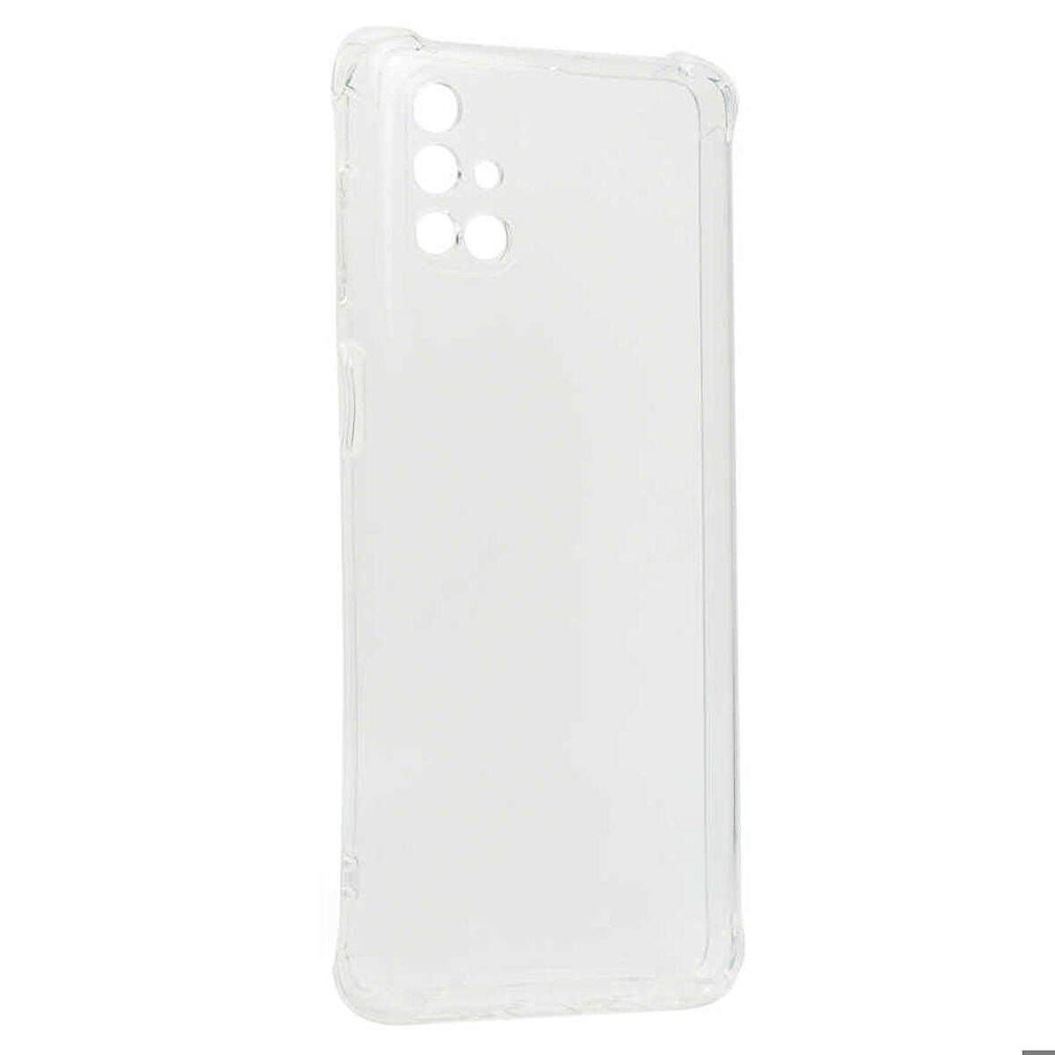 Galaxy M51 Uyumlu Zore Kamera Korumalı Nitro Anti Shock Silikon-Renksiz