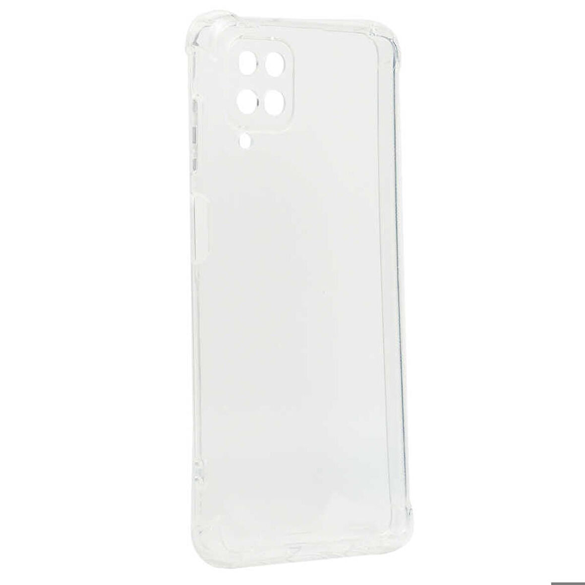 Galaxy A12 Uyumlu Zore Kamera Korumalı Nitro Anti Shock Silikon-Renksiz
