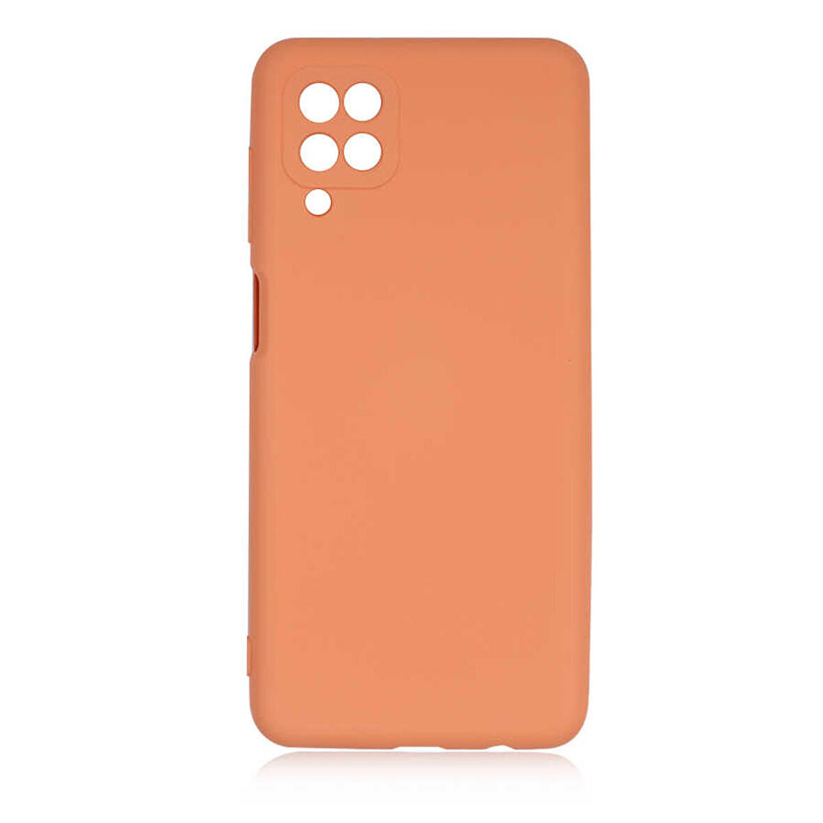 Galaxy A12 Uyumlu Zore Mara Lansman Kapak-Turuncu