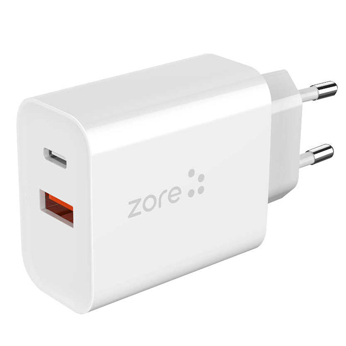 Zore XMac X4 22 Watt Hızlı Şarj Adaptörü Beyaz