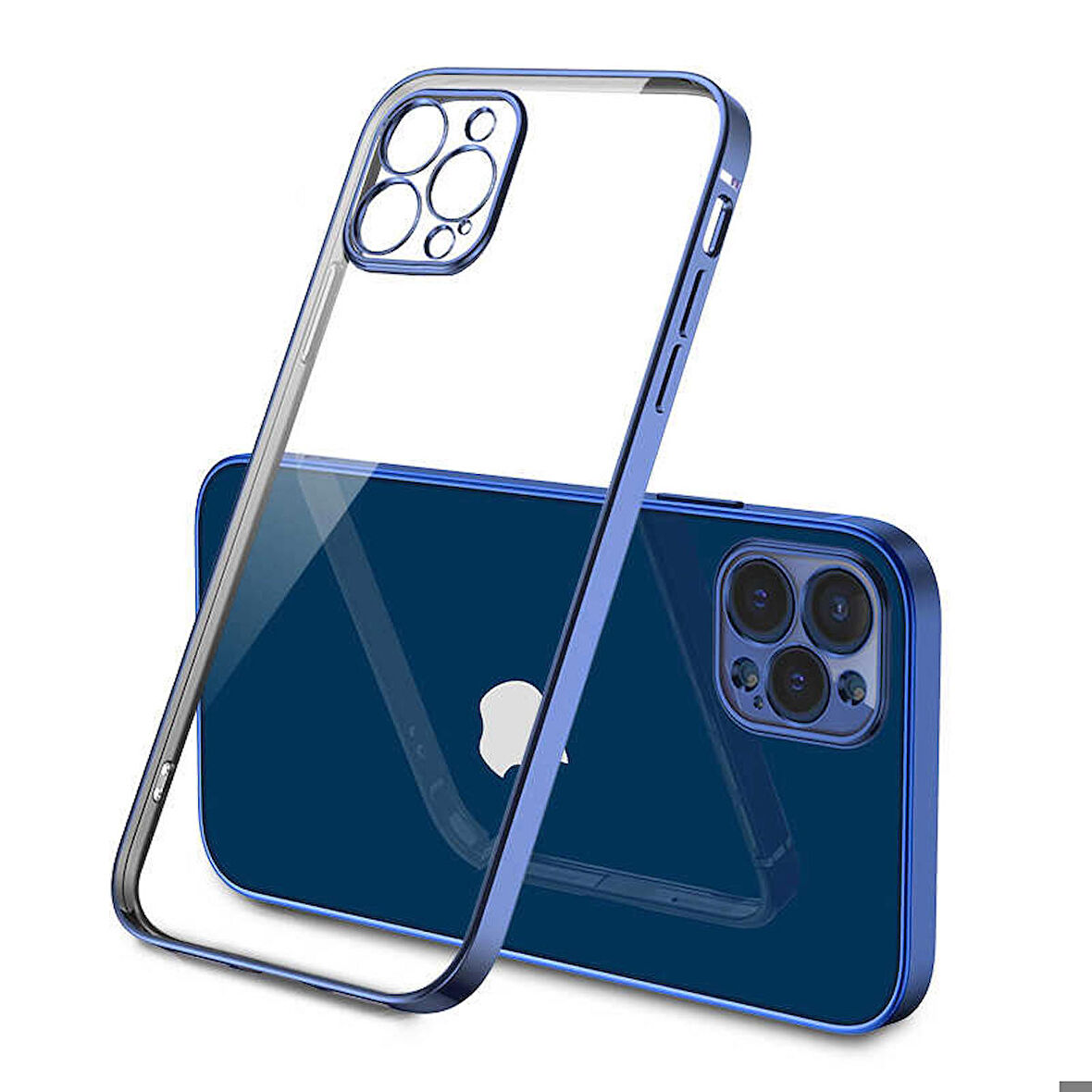 iPhone 12 Pro Uyumlu Zore Gbox Kapak-Lacivert
