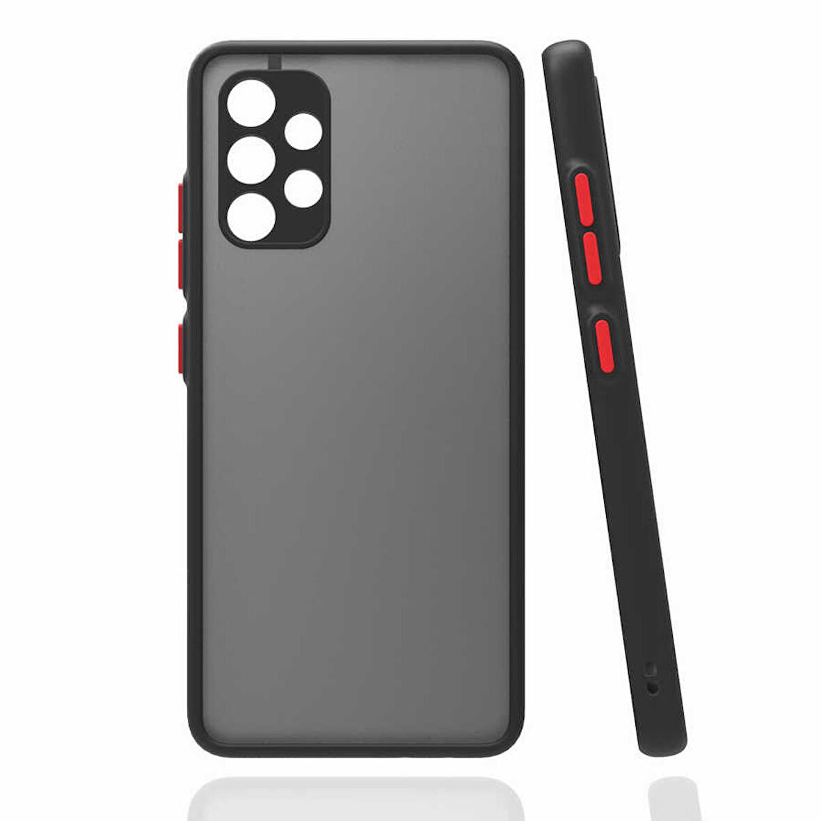 Galaxy A32 4G Uyumlu Zore Hux Kapak-Siyah