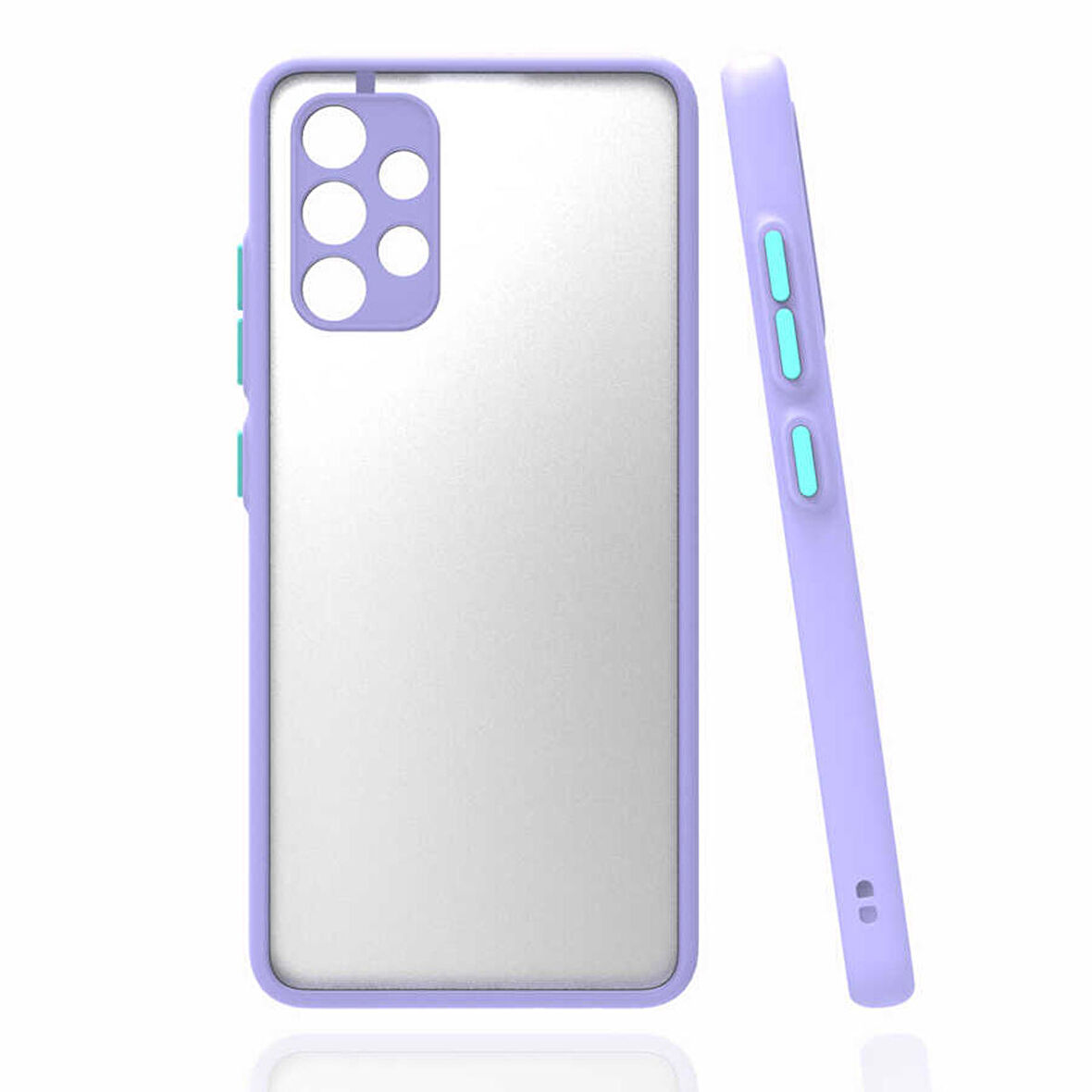 Galaxy A32 4G Uyumlu Zore Hux Kapak-Lila