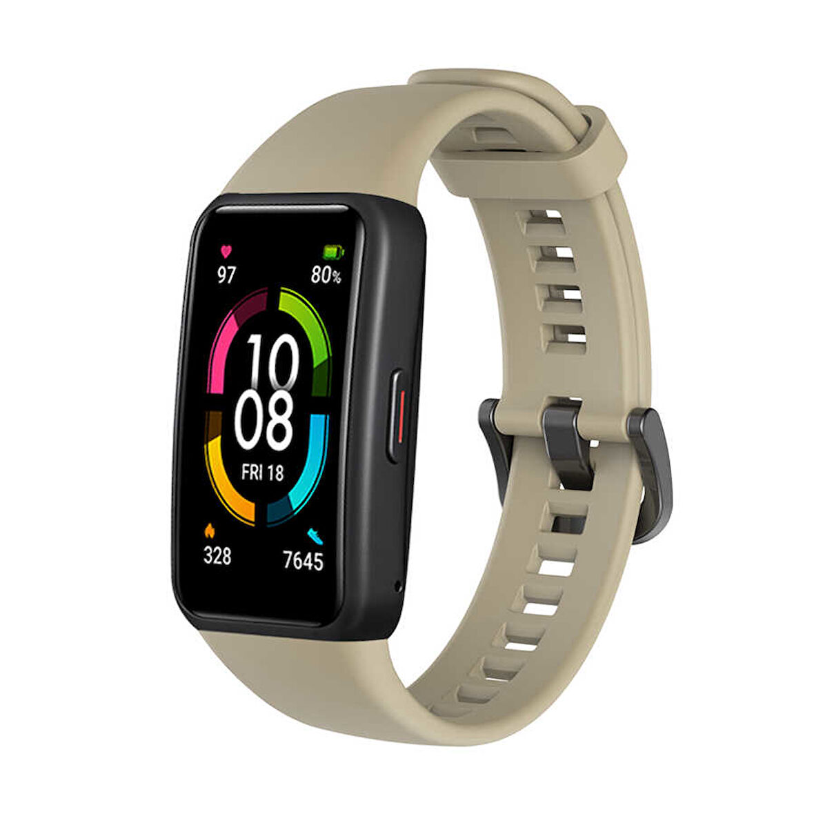 Huawei Band 6 Uyumlu KRD-47 Uyumlu Zore Kordon-Gold