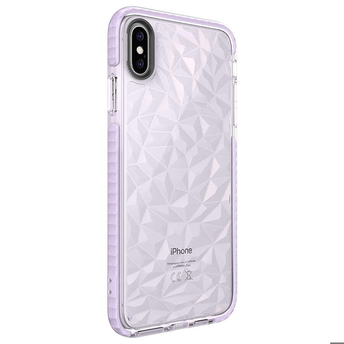iPhone XS Max 6.5 Uyumlu Zore Buzz Kapak-Mor