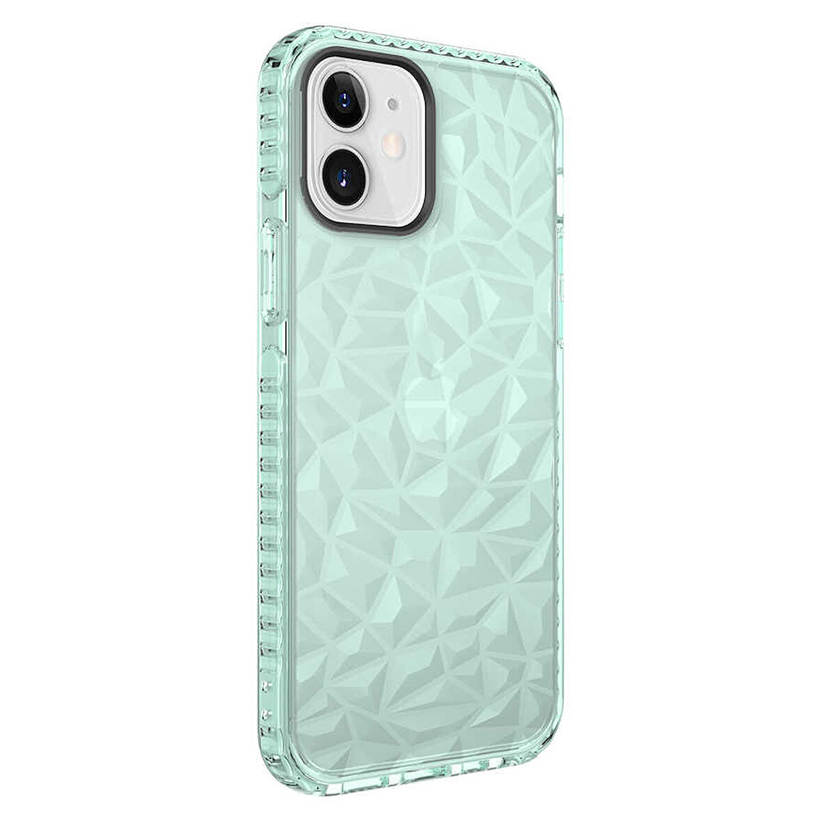 iPhone 12 Uyumlu Zore Buzz Kılıf-Yeşil