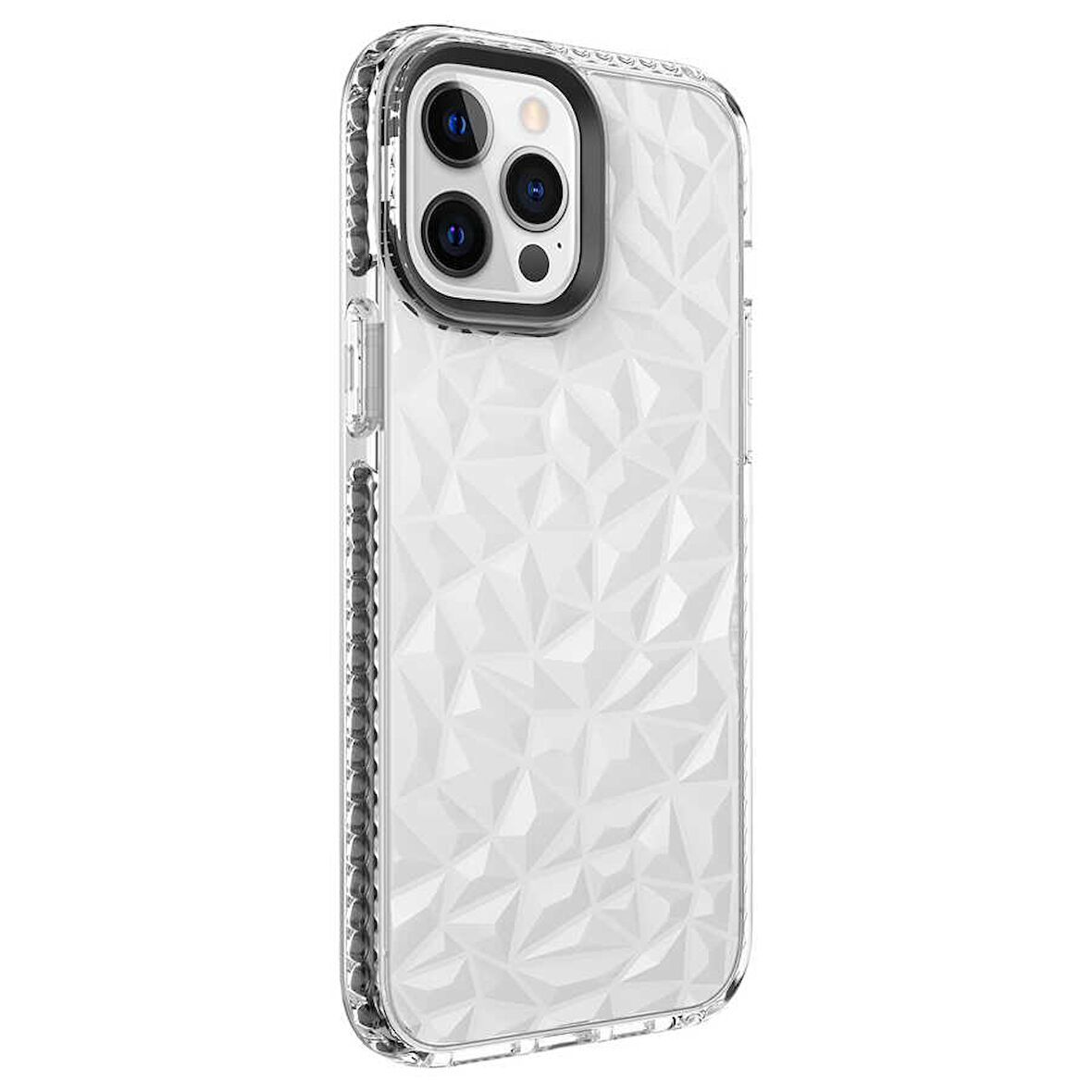 iPhone 13 Pro Max Uyumlu Zore Buzz Kılıf-Siyah
