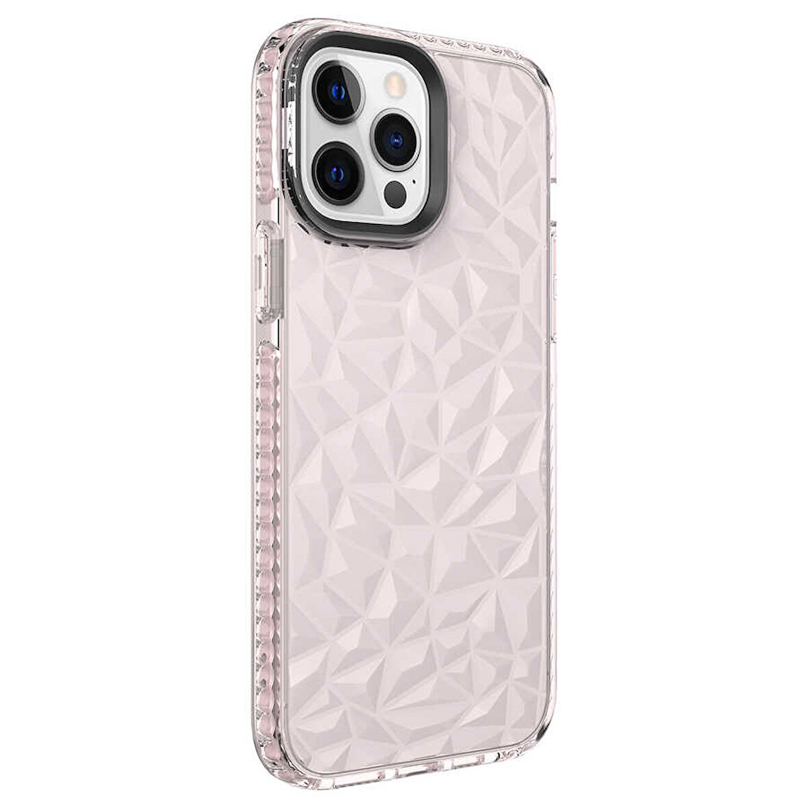 iPhone 13 Pro Max Uyumlu Zore Buzz Kılıf-Pembe