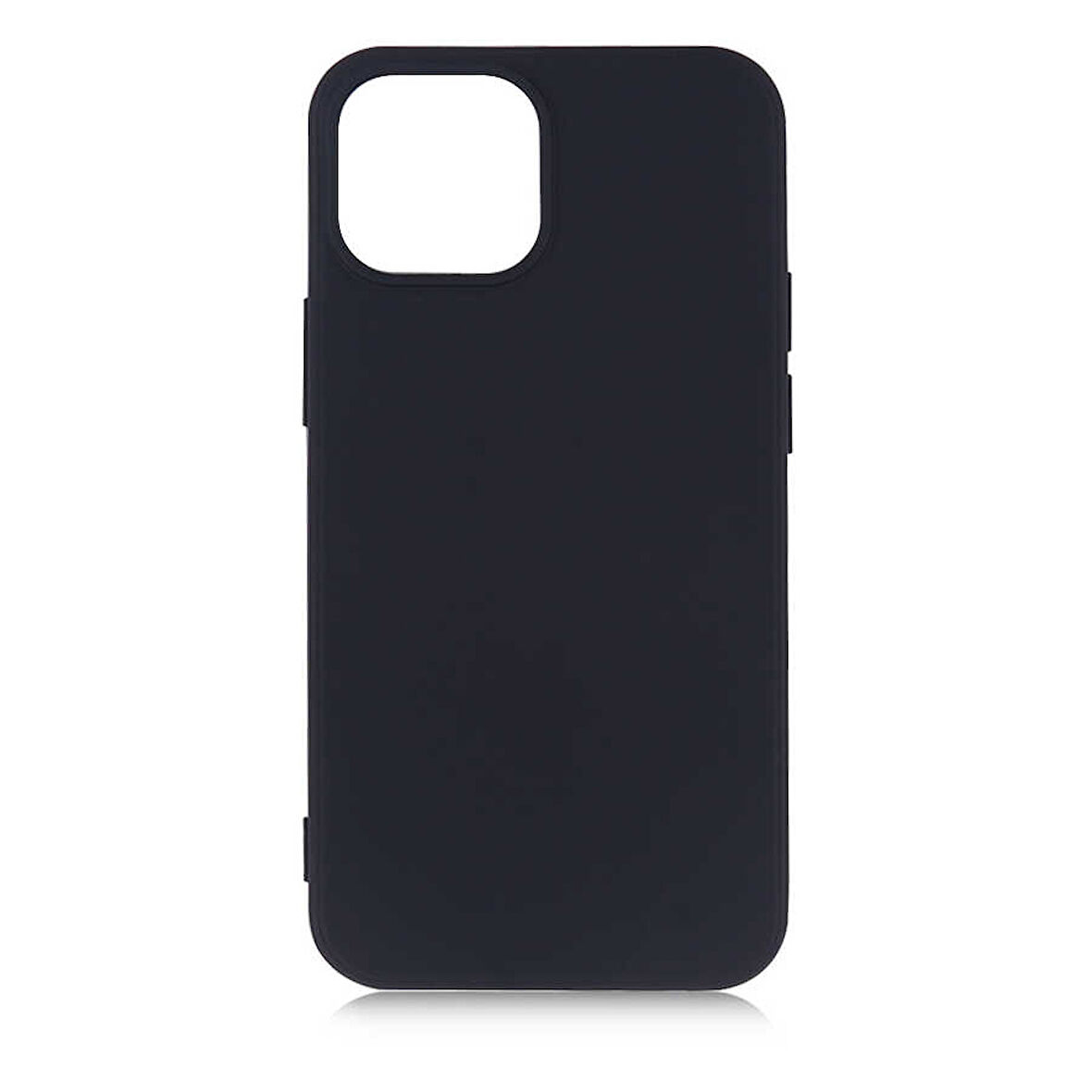 iPhone 13 Mini Uyumlu Zore Premier Silikon Kılıf-Siyah