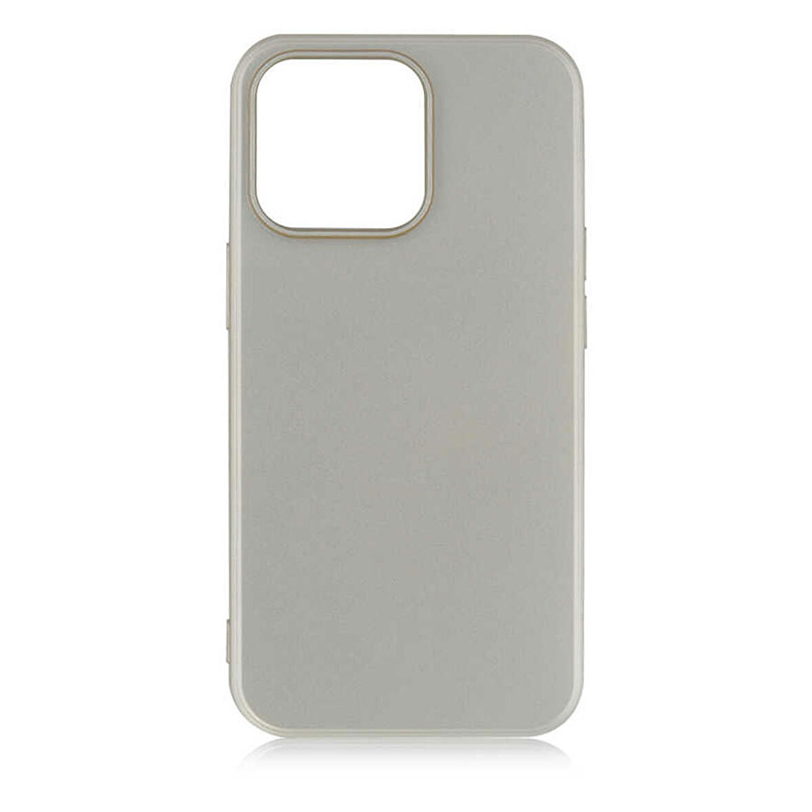 iPhone 13 Pro Uyumlu Zore Premier Silikon Kapak-Gold