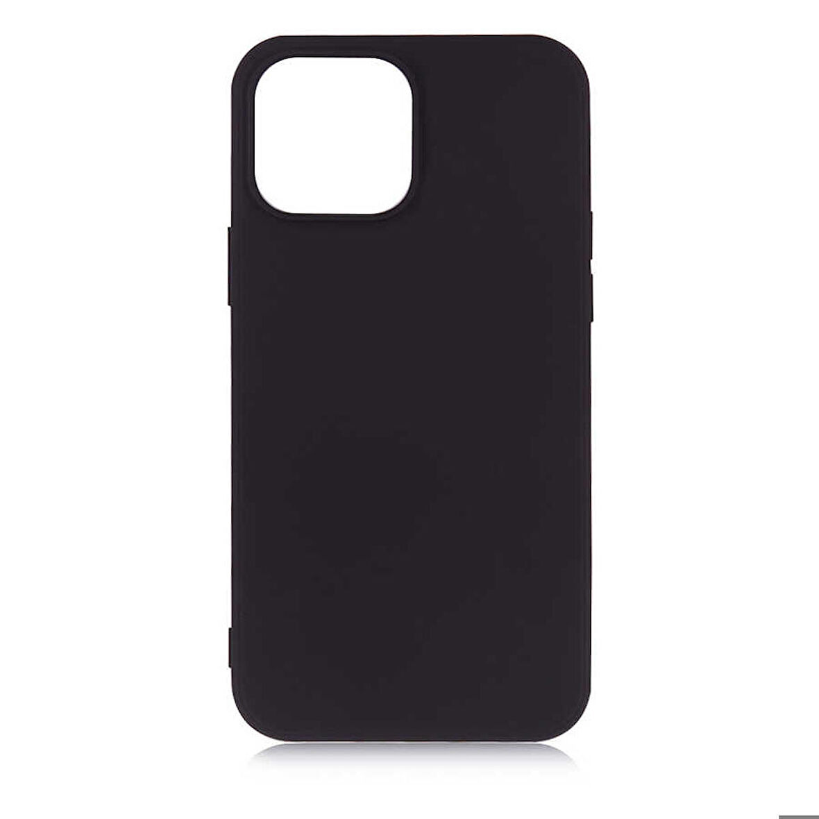 iPhone 13 Pro Max Uyumlu Zore Premier Silikon Kapak-Siyah
