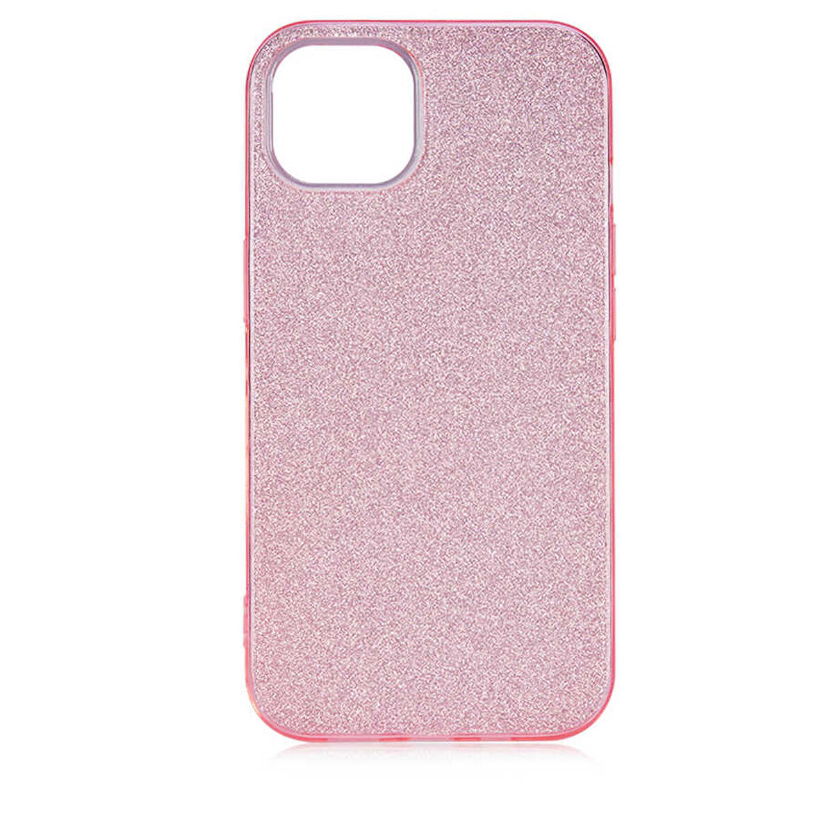 iPhone 13 Uyumlu Zore Shining Silikon-Rose Gold
