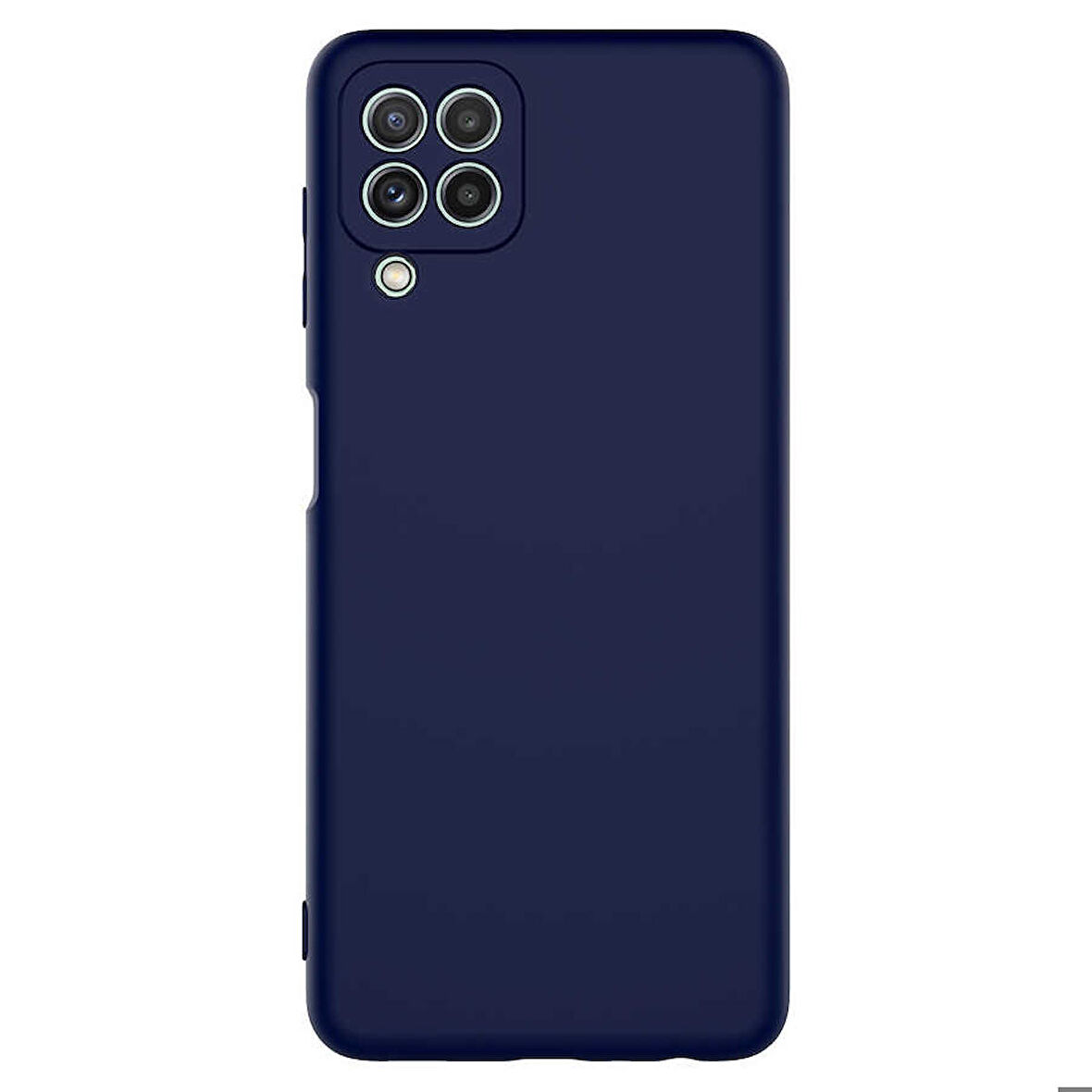 Galaxy A22 4G Uyumlu Zore Mara Lansman Kapak-Lacivert