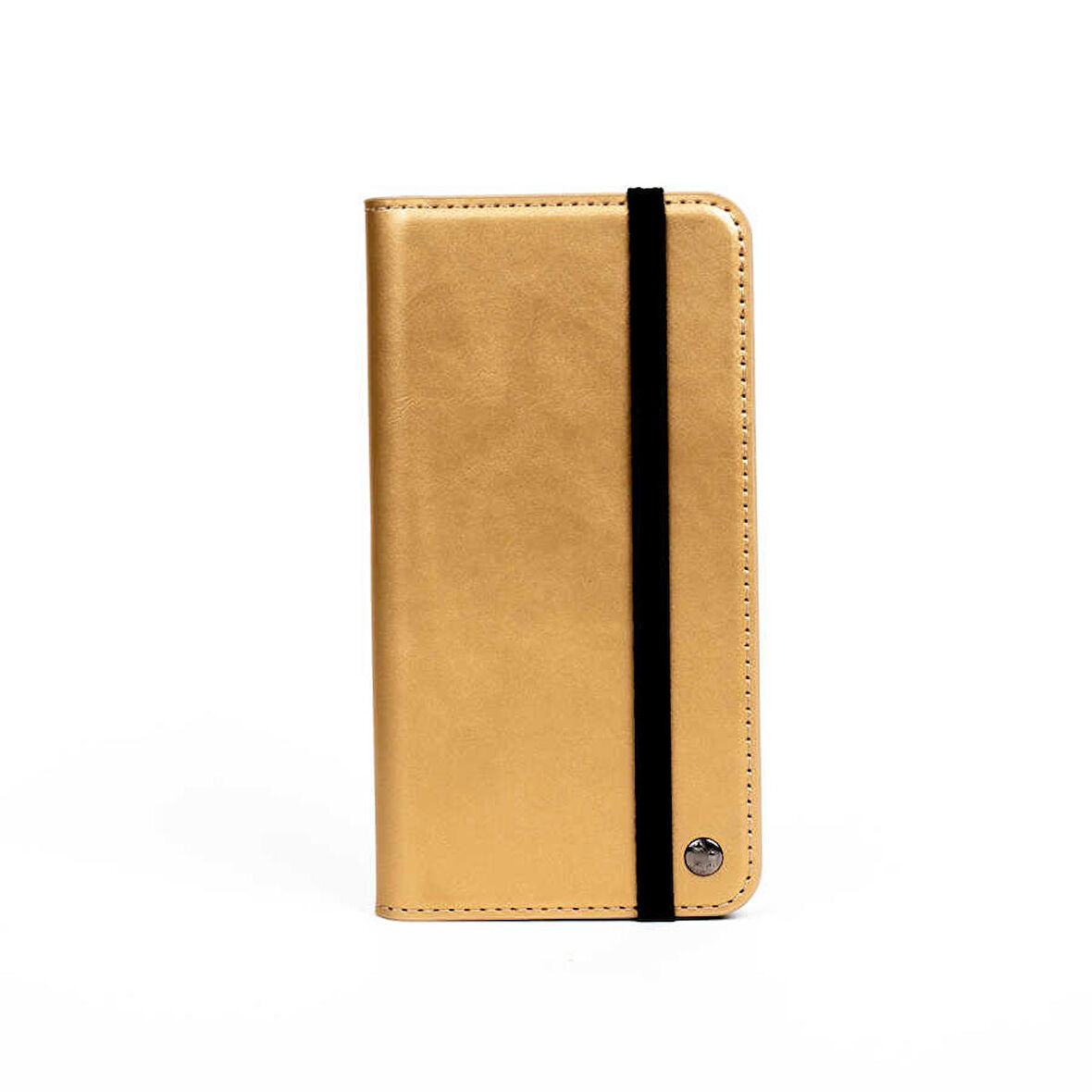 iPhone 12 Pro Max Uyumlu Zore Multi Cüzdan Kılıf-Gold